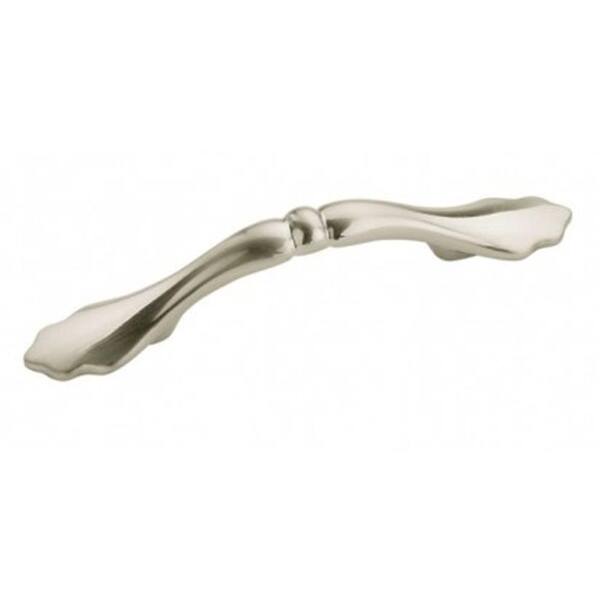 Amerock Brass and Sterling 3 in. Sterling Nickel Center-to-Center Pull