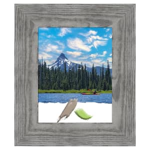 Bridge Grey Wood Picture Frame Opening Size 11 x 14 in.