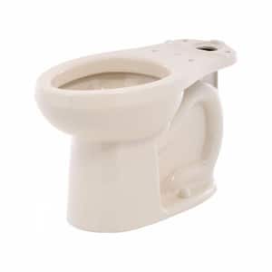 12 in. Elongated Toilet Bowl Only in Bone H2option Siphonic Dual Flush Chair Height