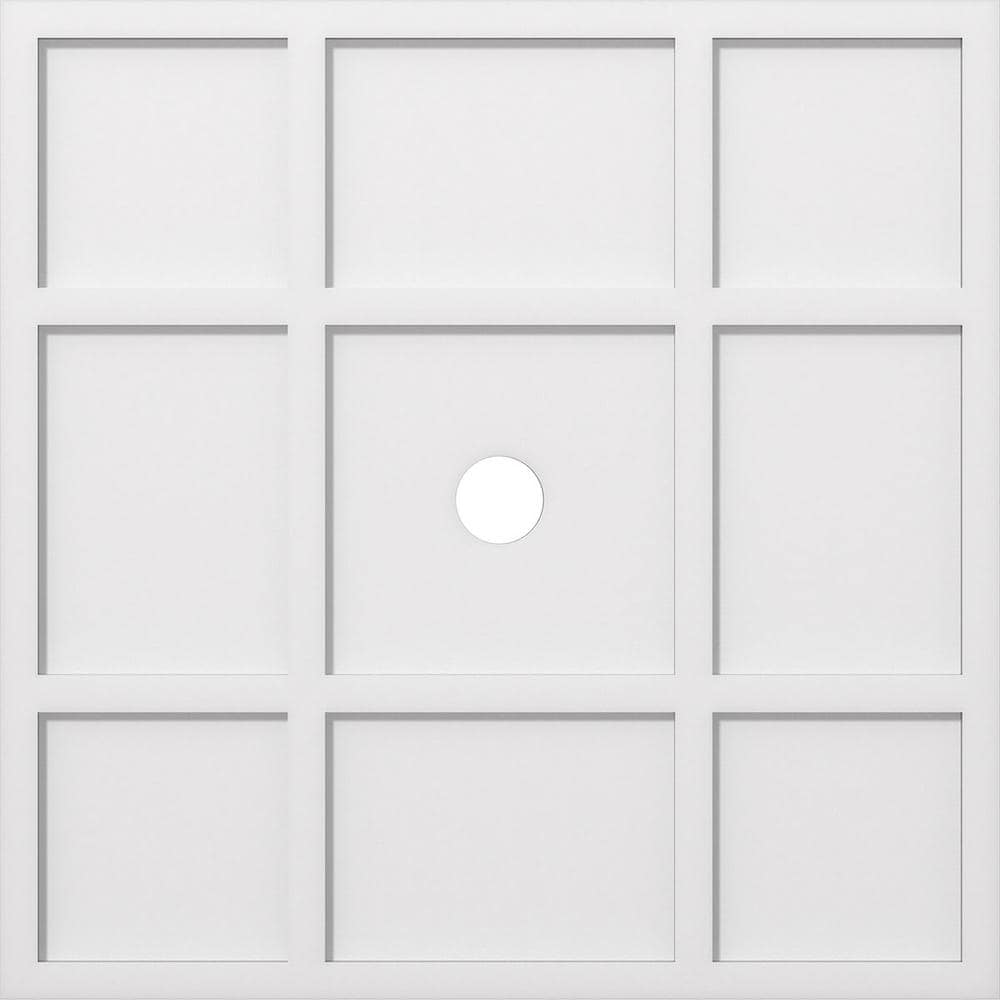 1 in. P X 11-3/4 in. C X 34 in. OD X 3 in. ID Rubik Architectural Grade PVC Contemporary Ceiling Medallion price history on PriceWatchPro