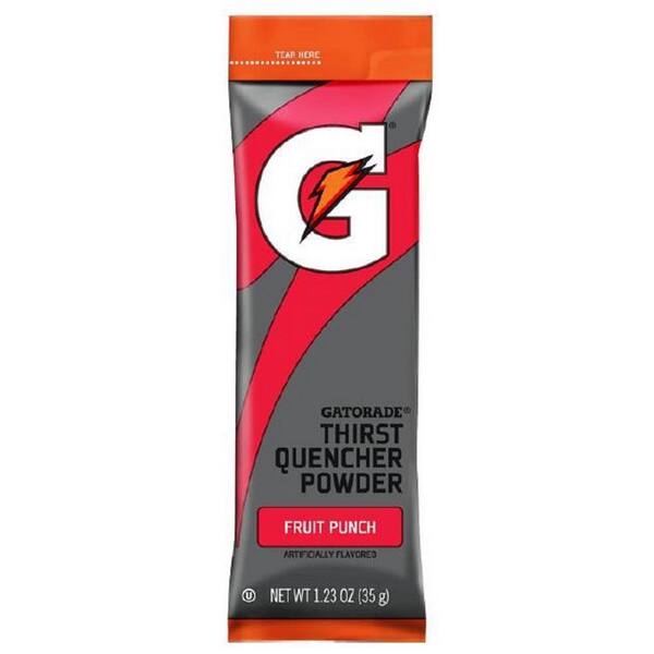 Gatorade Thirst Quencher Powder, Fruit Punch, Single Serve pack