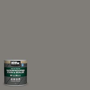 8 oz. #PPU24-21 Greyhound Solid Color Waterproofing Exterior Wood Stain and Sealer Sample