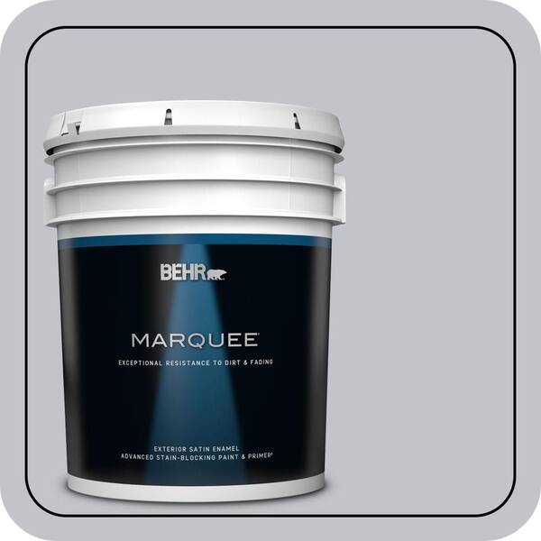 BEHR MARQUEE 5 gal. #N540-2 Glitter color Satin Enamel Exterior Paint & Primer