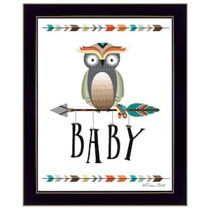 Owl Baby by Unknown 1 Piece Framed Graphic Print Animal Art Print 18 in. x 14 in. .