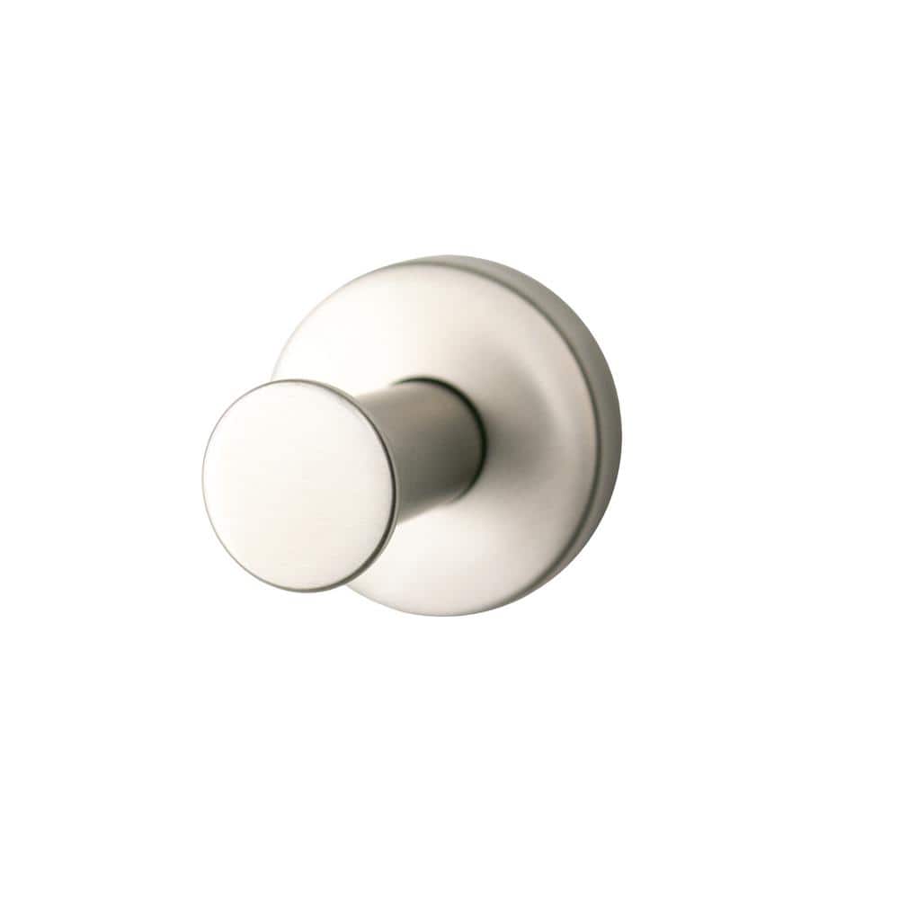 Brushed Nickel Satin Wall Mounted Robe Towel Hook
