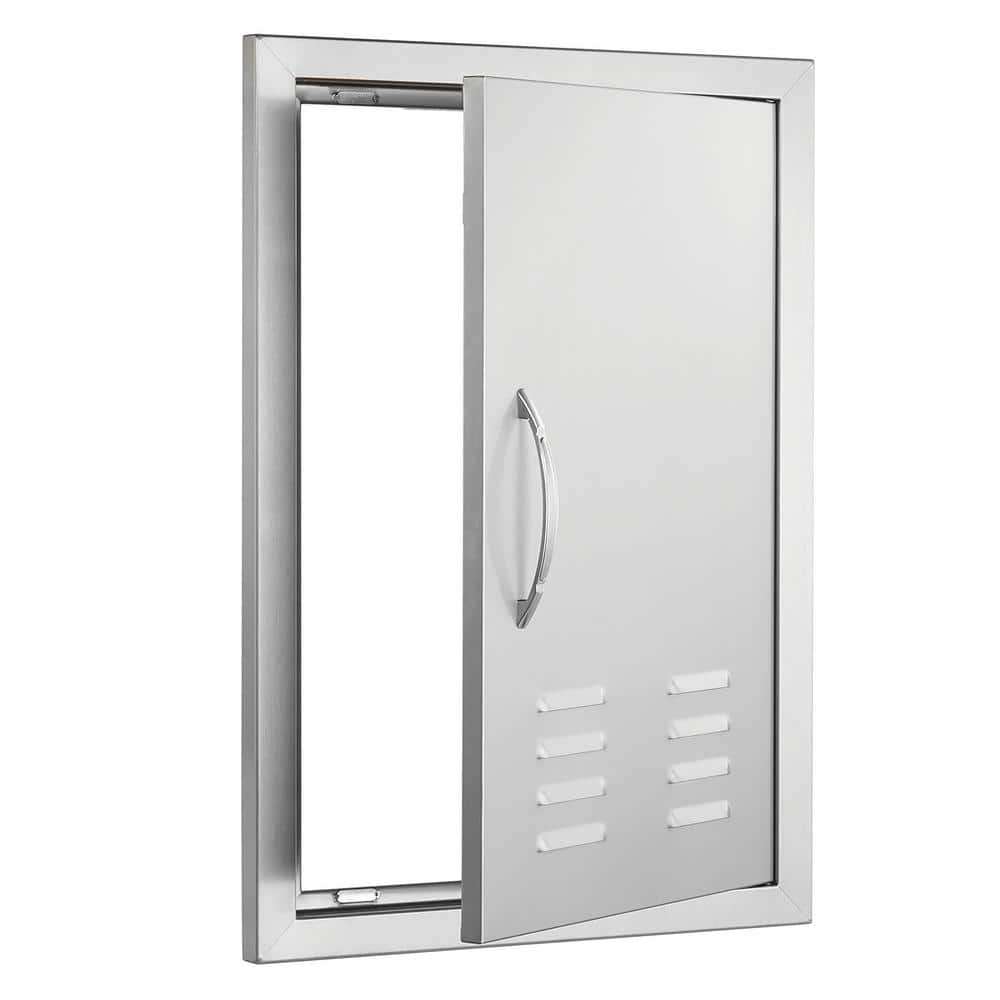 Stainless Steel 17" x 24" Outdoor Kitchen Access Door