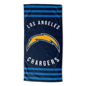 LA Chargers Stripes Multi Colored Beach Towel