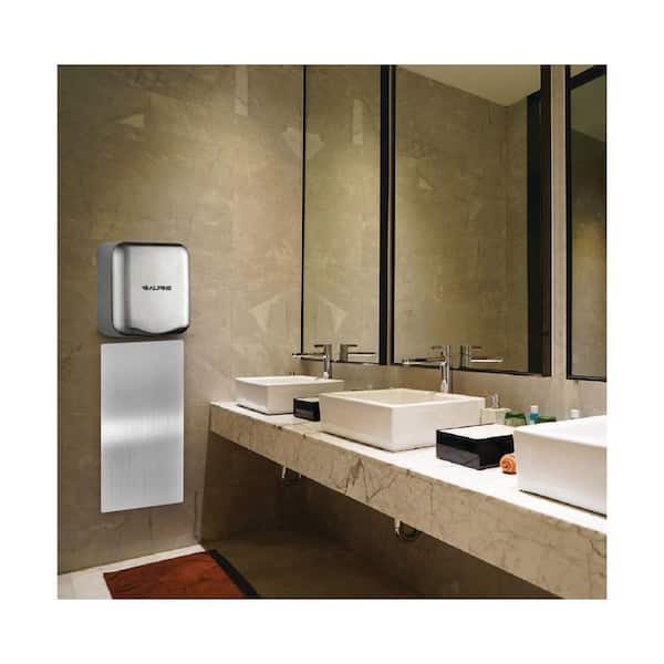 Stainless Steel Wall Guard for Electric Hand Dryer (2-Pack)