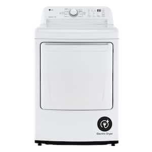 7.3 Cu. Ft. Vented Electric Dryer in White with Sensor Dry
