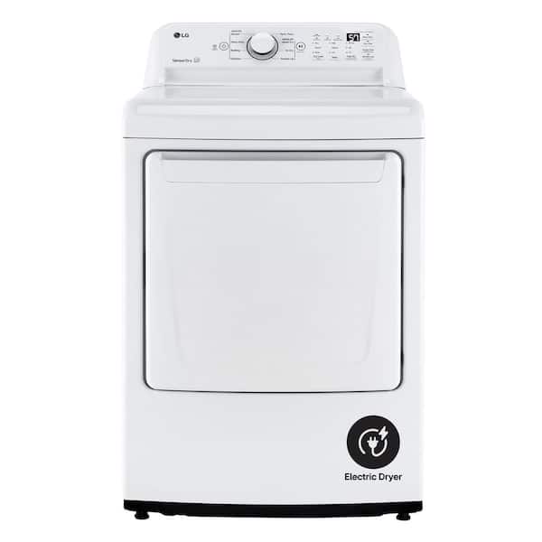 7.3 Cu. Ft. Vented Electric Dryer in White with Sensor Dry