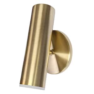 Constance 1-Light Aged Brass LED Wall Sconce