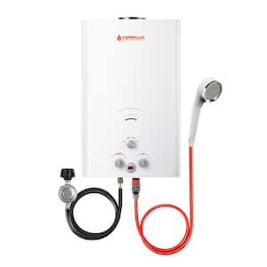 5.28 GPM 136,000 BTU Outdoor Portable Propane Tankless Water Heater