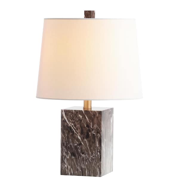 Brown Marble Table Lamp With, Brown Table Lamps