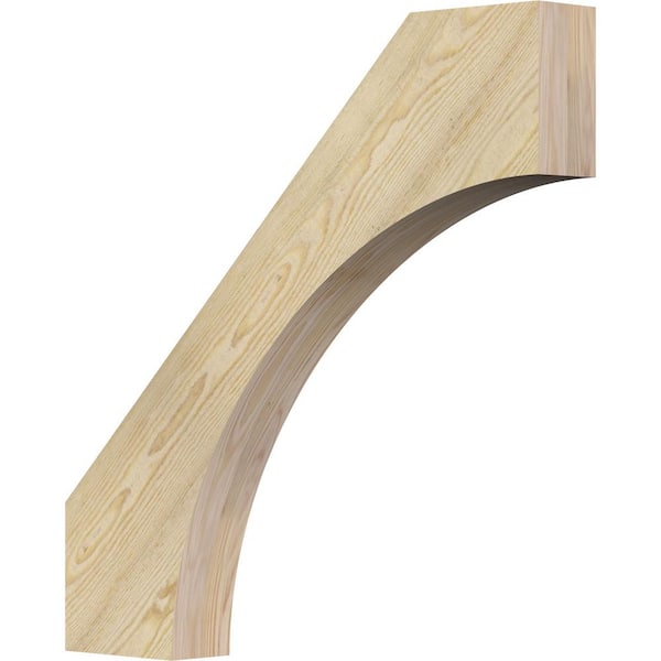 Ekena Millwork 4"W x 30"D x 30"H Westlake Rough Sawn Knee Brace, Douglas Fir
