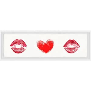 "I Love Lipstick" by Marmont Hill Framed People Art Print 10 in. x 30 in.