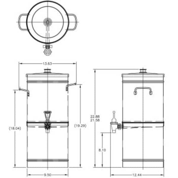 Bunn TDS-5 Iced Tea Dispenser - 5 Gallon
