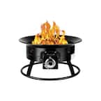 Firebowl 19 in. x 11 in. Round High Quality Steel Propane Gas Outdoor Portable Fire Pit
