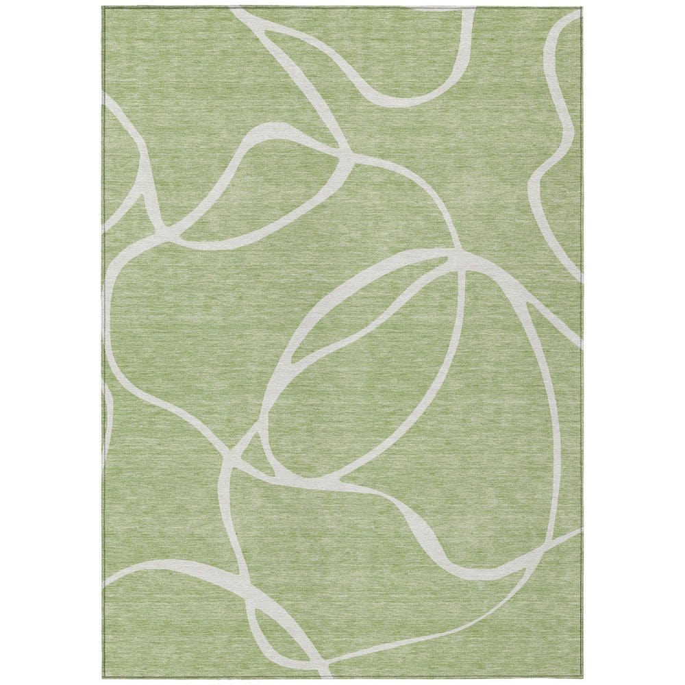 Chantille Machine Washable Indoor/Outdoor Abstract ACN999 Aloe 10 ft. x 14 ft. Area Rug price history on PriceWatchPro