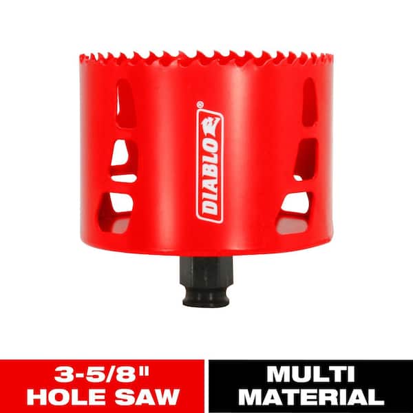 DIABLO 3-5/8 in. Bi-Metal Hole Saw with 2-3/8 in. Cutting Depth