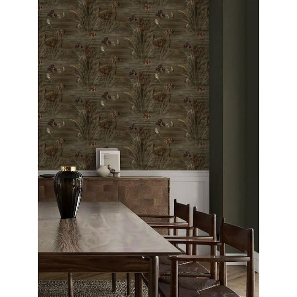 Dream Cloud Floral Dusk Vinyl Peel and Stick Wallpaper Roll (Covers 30.75 sq. ft. )