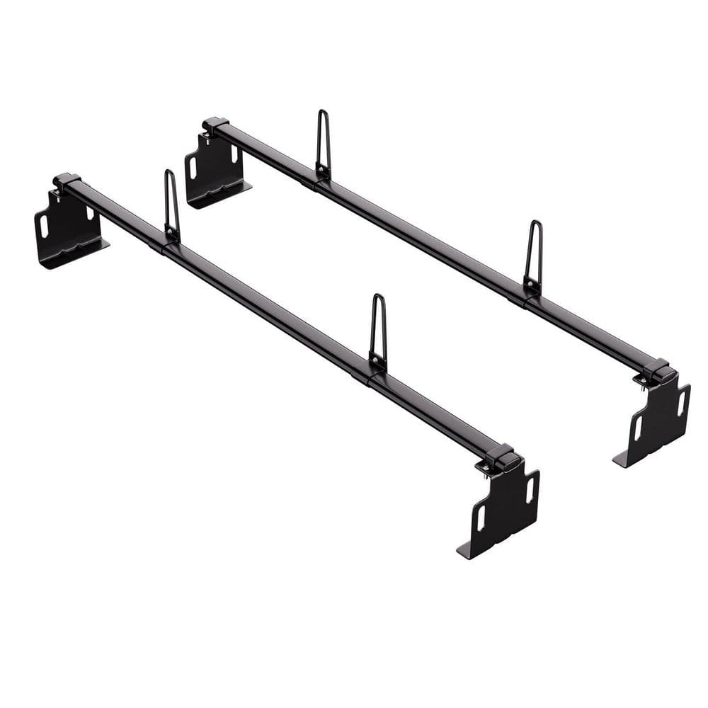 60 in. x 7 in. x 7 in. Black Trailer Ladder Rack, Van Roof Ladder Rack for Universal Truck Roofs price history on PriceWatchPro
