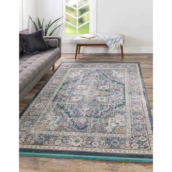 Baracoa Prado Gray 9 ft. x 12 ft. Area Rug