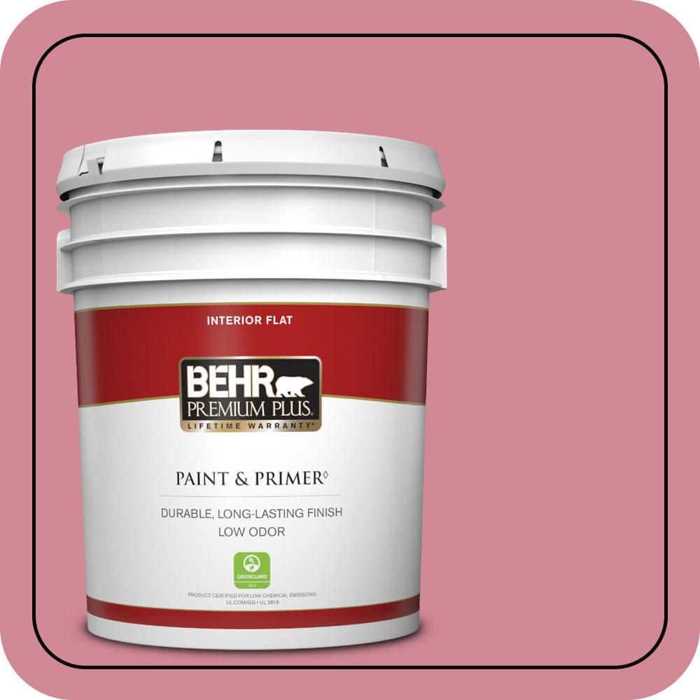 5 gal. #M140-4 Fruit Cocktail Flat Low Odor Interior Paint & Primer price history on PriceWatchPro