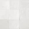 Bedrosians Cloe Square Glossy White 5 in. x 5 in. Ceramic Wall Tile (10 ...