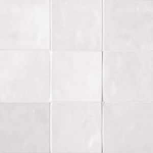 Cloe Square Glossy White 5 in. x 5 in. Ceramic Wall Tile (10.83 sq. ft./Case)