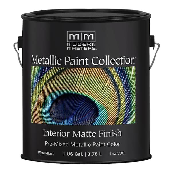 1 gal. Iridescent Gold Water-Based Sheer Metallic Interior Paint