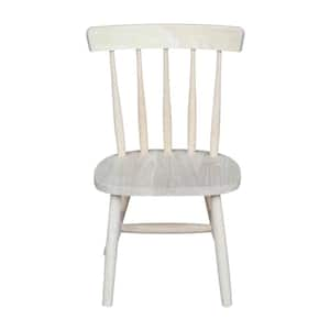 Unfinished Wood Kids Chair (Set of 2)