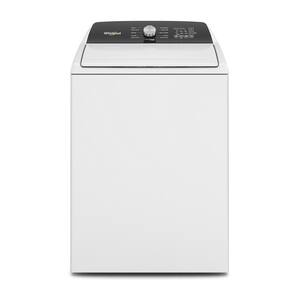 4.5 cu. ft. High Efficiency Top Load Agitator Washer in White with Built-in Faucet