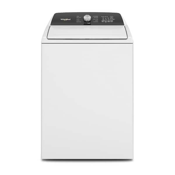 Whirlpool 4.5 cu. ft. High Efficiency Top Load Agitator Washer in White with Built-in Faucet