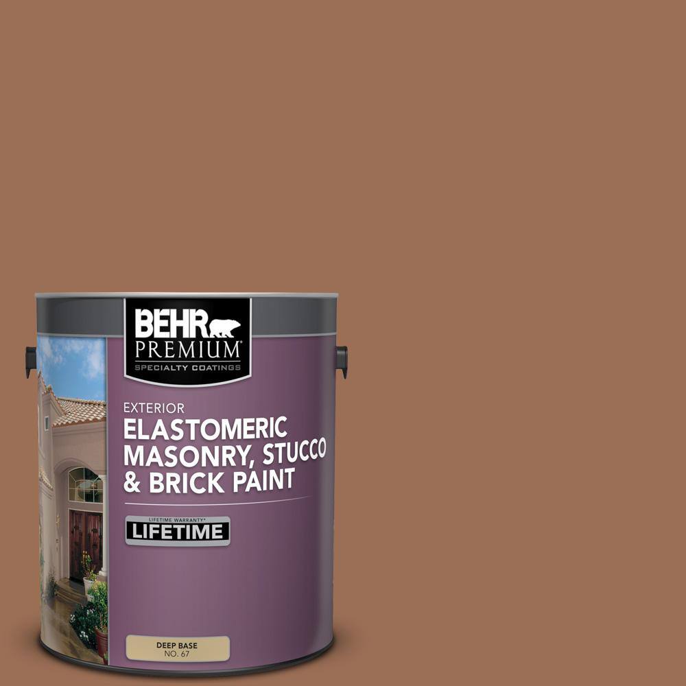BEHR PREMIUM 1 gal. #S210-6 Cinnamon Crunch Elastomeric