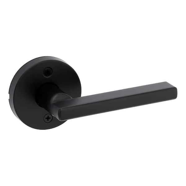 Halifax Matte Black Round Half Dummy Reversible Door Handle