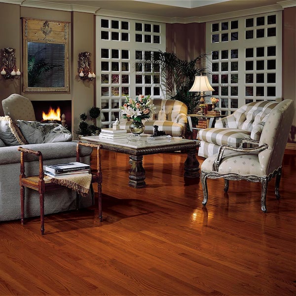 American Originals Ginger Snap White Oak 3/4 in. T x 3-1/4 in. W Smooth Solid Hardwood Flooring (22 sq.ft./ctn)