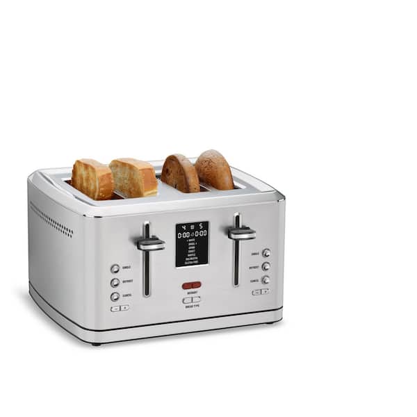 Stainless Steel 2-Slice Digital Motorized Toaster, Cuisinart