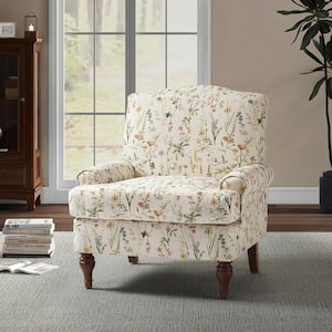 Bastien Spring Armchair Square with Spring