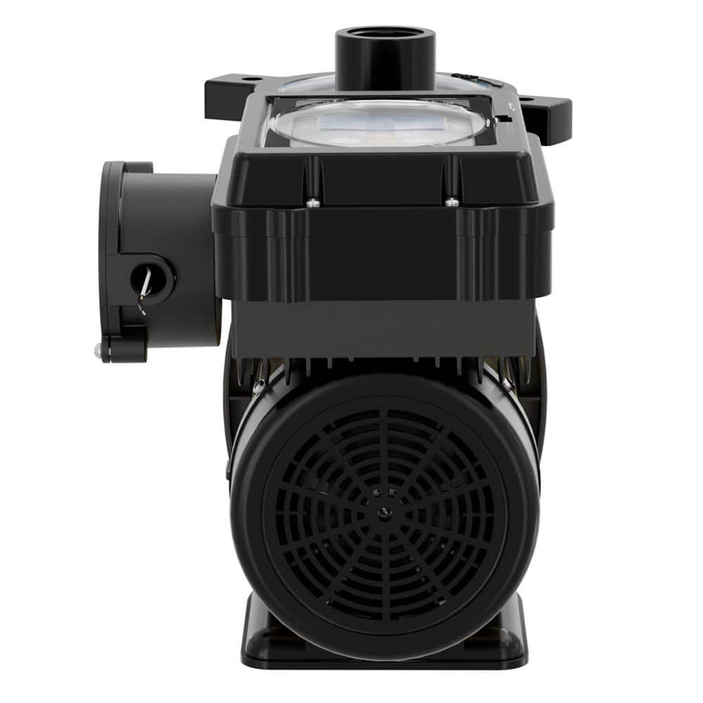 Black and Gold 1 HP Variable Speed Pool Pump with Threaded Connections