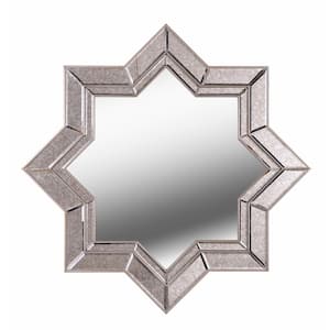 Polaris Star Champagne Wall Mirror