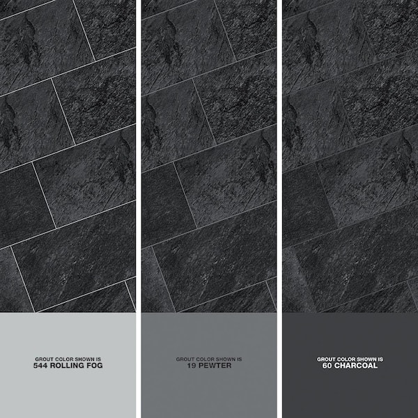 Corso Italia Sample - Alpe Black Matte 6 in. x 6 in. Quartzite