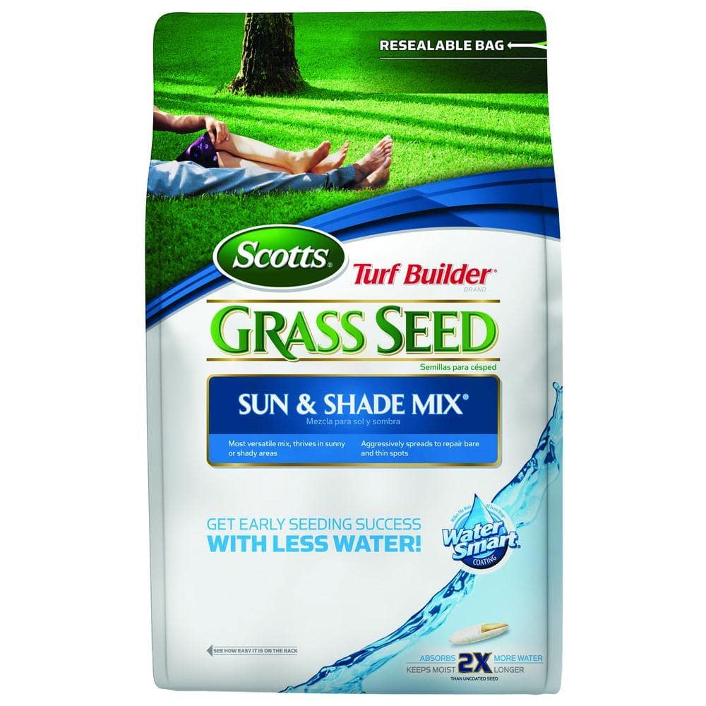 Scotts 7 Lb. Turf Builder Sun And Shade Grass Seed Mix 18121 - The Home ...