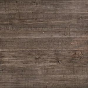 5 in. W x 48 in. L Reclaimed Peel and Stick Solid Wood Wall Paneling (1-Box)