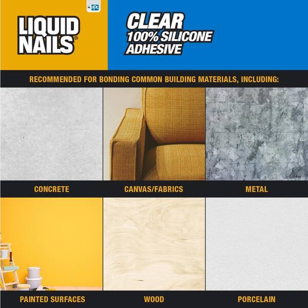 Liquid Nails Small Projects 4 Oz Clear Interior Small Projects Adhesive Ln 207 The Home Depot