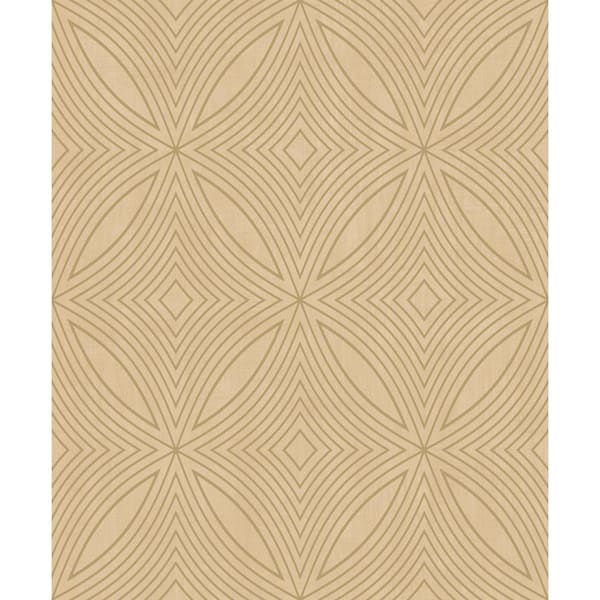 Unbranded Special FX 2 Collection Gold Glitter Kaleidoscope Design Vinyl on Non-Woven Non-Pasted Wallpaper Sample