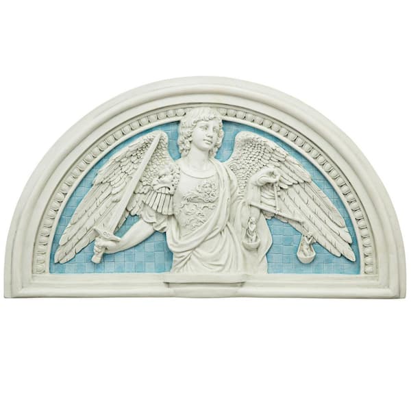 Design Toscano 13 in. x 24 in. St Michael Archangel Wall Sculpture