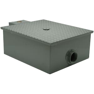 10 in x 21 in Low-Profile Grease Trap with 3in. NH Connection