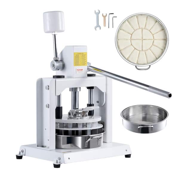 Dough Divider Rounder, 18PCS Manual Dough Equal Divider Machine, 2.11-9.88 oz. Hand Press Dough Cutter 2025 update