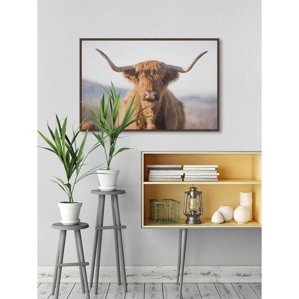Park Hill Cow Hide Leather Photo Frame, Small, Holds 4x6 Photo