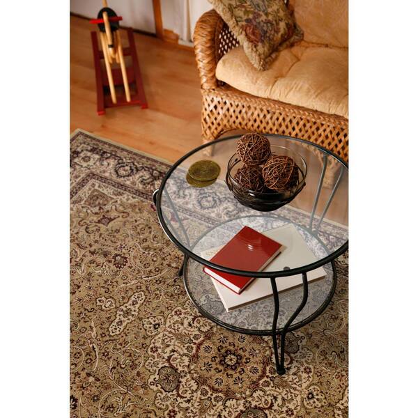 Concord Global Trading Persian Classics Isfahan Gold 5 ft. x 8 ft